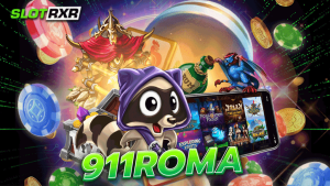 911roma การให้บริการเกมสล็อตออนไลน์โบนัสแตกง่ายเล่นได้เลยไม่ผ่านเอเย่นต์ เว็บตรงให้บริการดีที่สุด