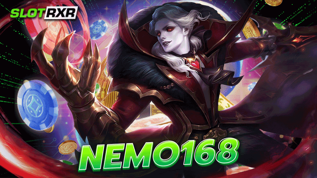 nemo168 เกมสล็อตชั้นนำ ค่ายเกมระดับโลก เกมรวมแล้วกว่า 500+